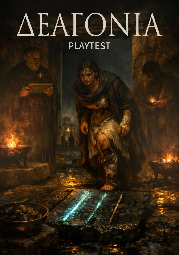 Okładka playtestu Deagonii